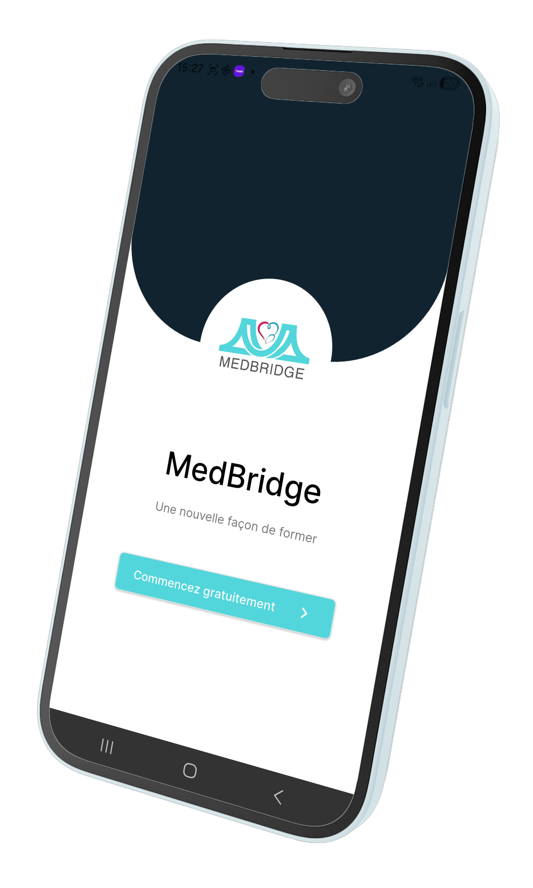 Aperçu mobile MedBridge
